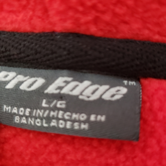 Nascar Daytona 500 Red and Black 1/4 Zip Fleece - Picture 4 of 6